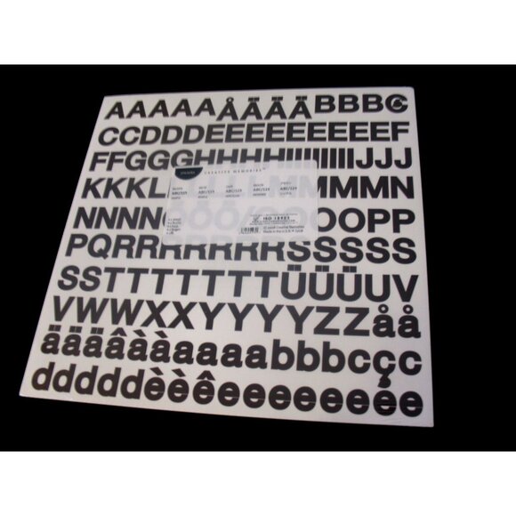 ABC/123 Creative Memories Brown Simple NIP - Picture 1 of 2